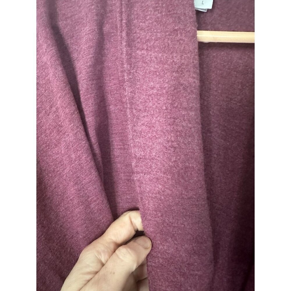 Stan Herman Women's Robe Large Burgandy - Picture 3 of 6
